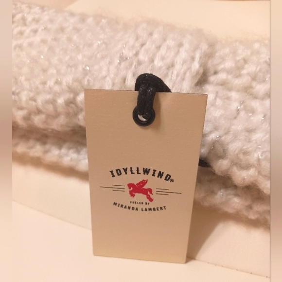 NWT WOMEN'S IDYLLWIND KNITTED BOW HEADBAND BY MIRANDA LAMBERT - Picture 2 of 6